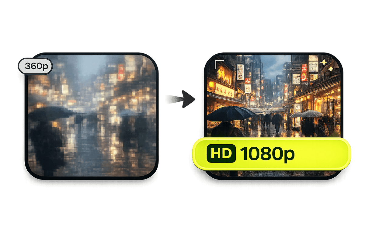 Upscale to 1080p